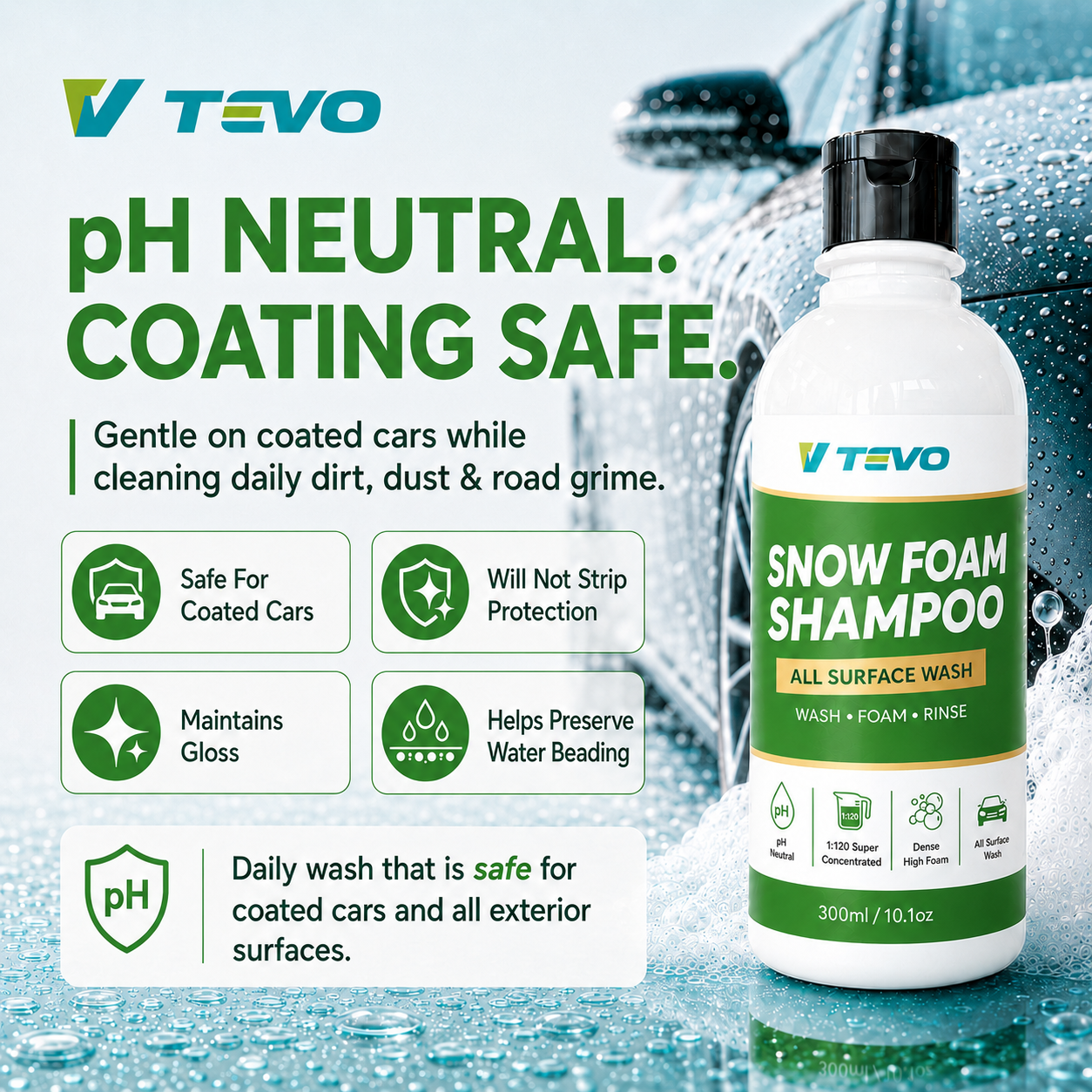 Snow Foam Shampoo 300ml