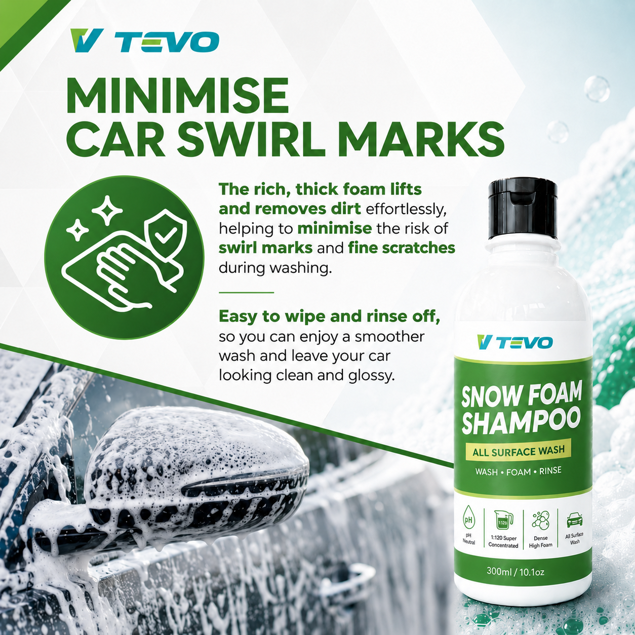 Snow Foam Shampoo 300ml