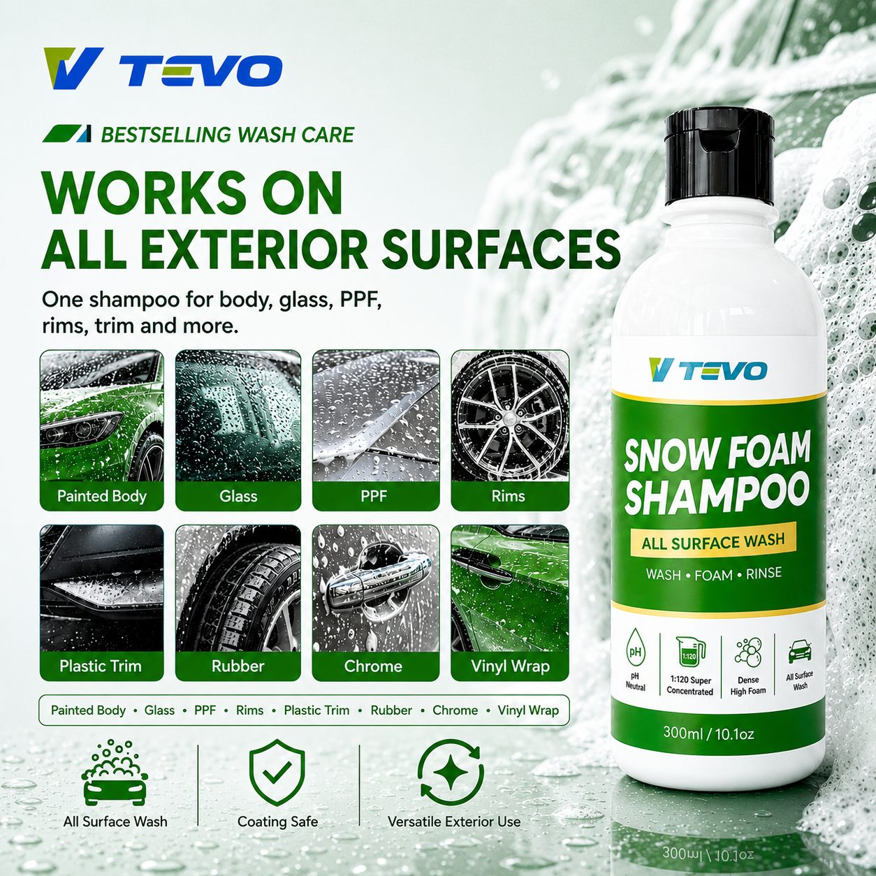 Snow Foam Shampoo 300ml