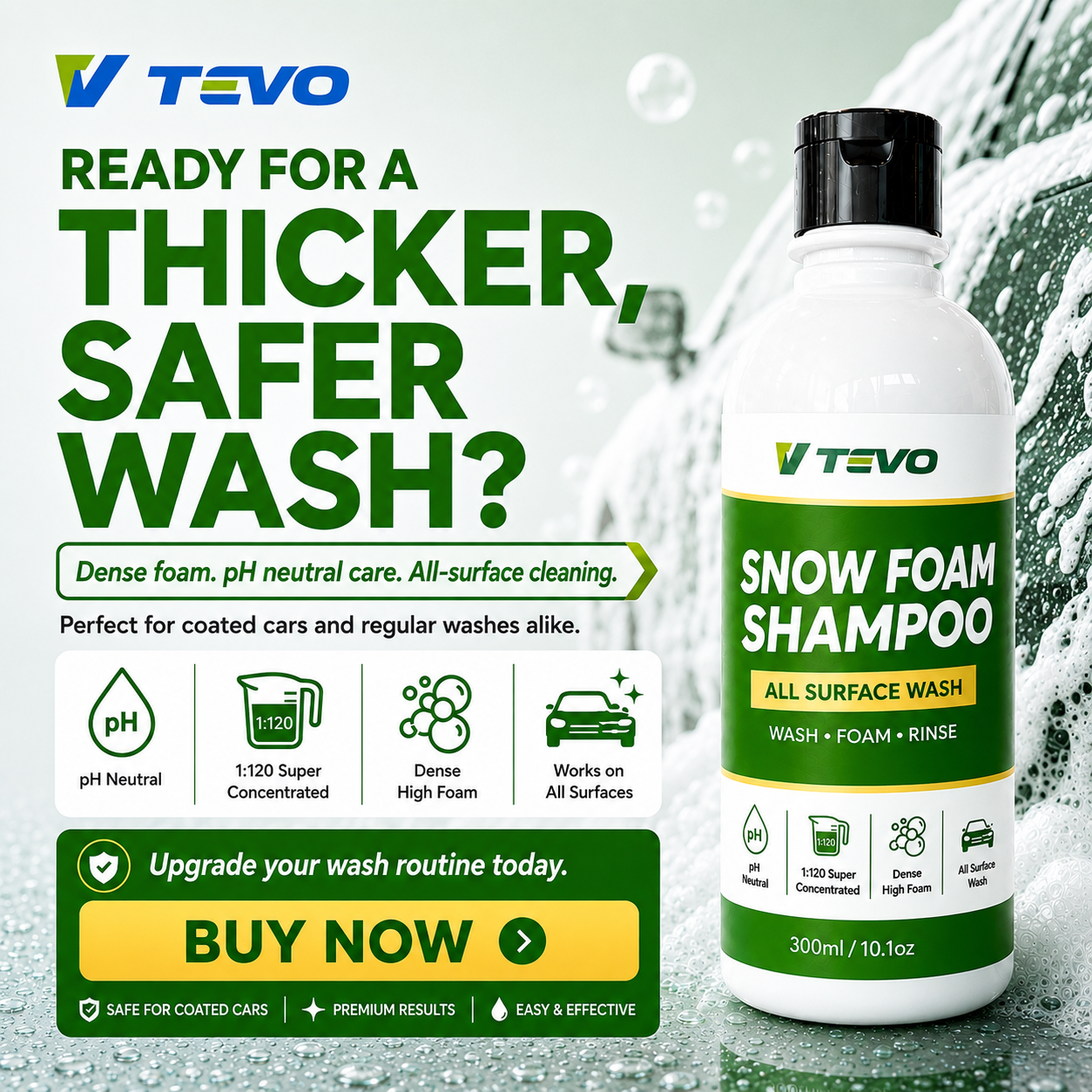 Snow Foam Shampoo 300ml