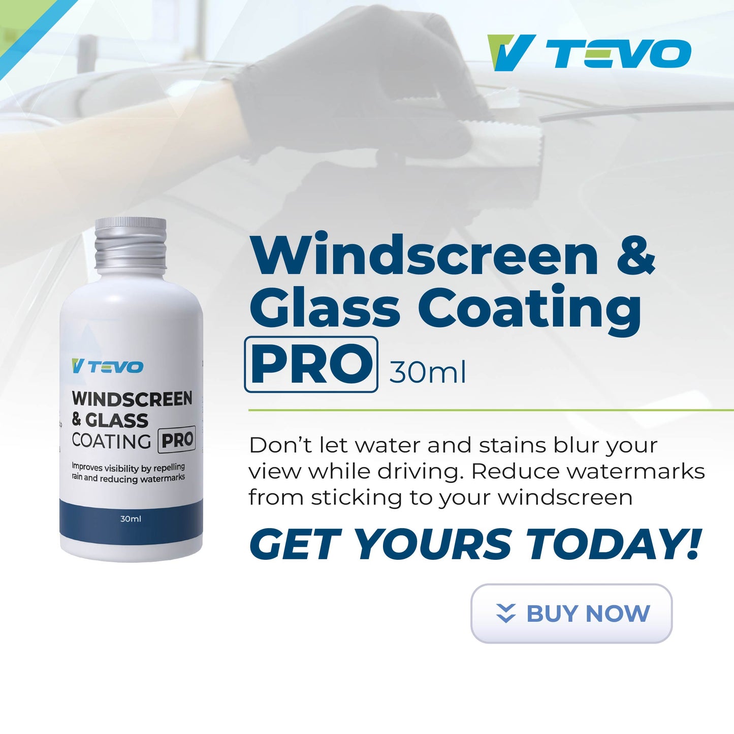 Windscreen & Glass Coating PRO 30ml